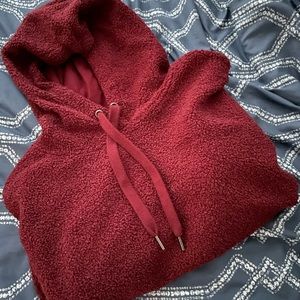 Ardene burgundy hoodie